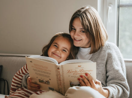 Reading books always makes the moments happy